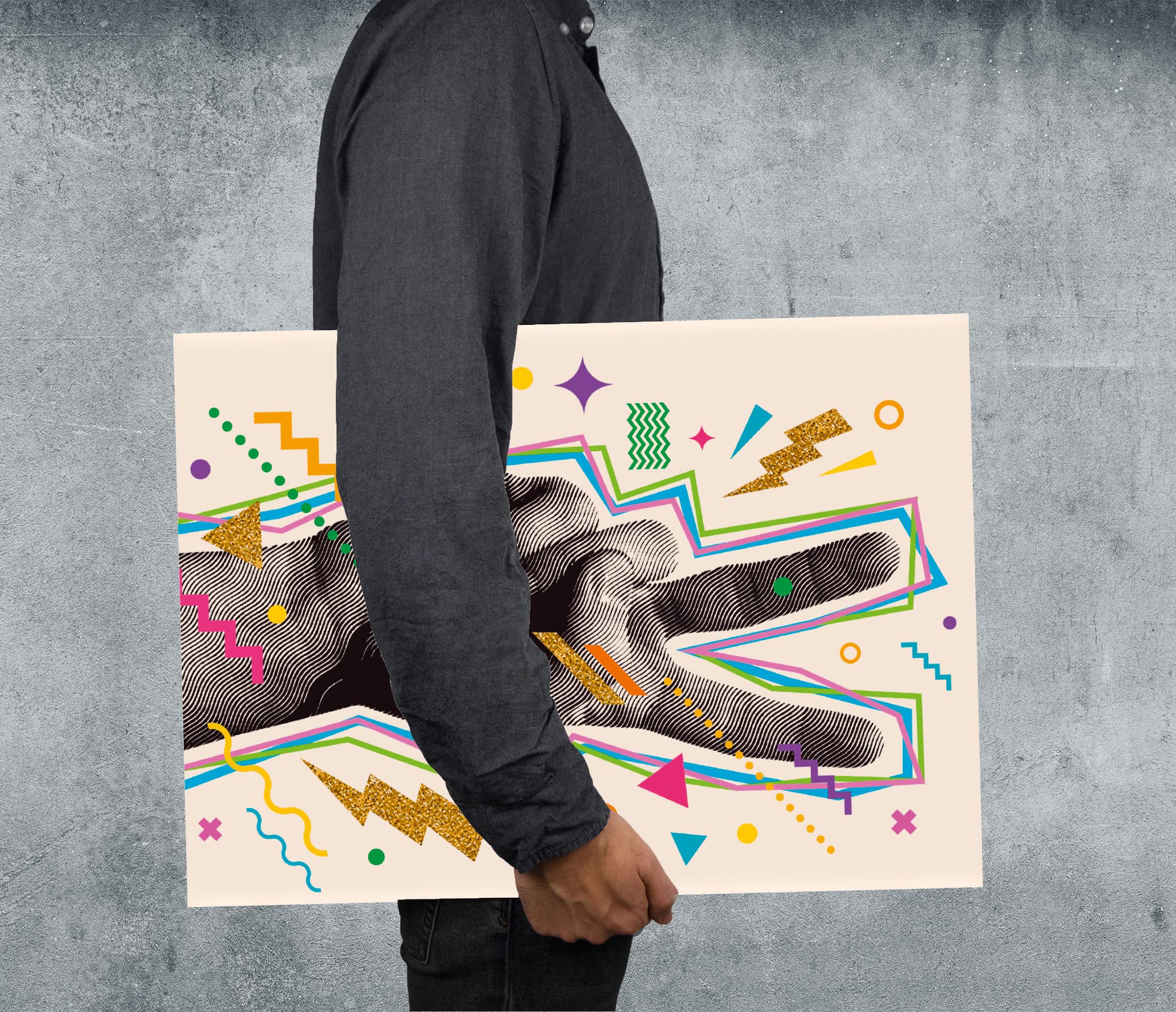 Amazon | RNK 45364 ポップアート図面フォルダー 44 x 62 cm DIN A2